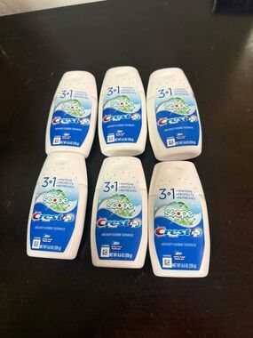 Crest Scope 3-in-1 Anticavity Toothpaste Bottles - White & Blue